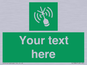 Custom sign safe condition Emergency position beacon